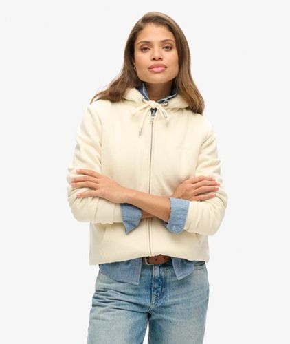 Coton Doublé Borg Sweat À Capuche, , Taille: 42 - Superdry - Modalova