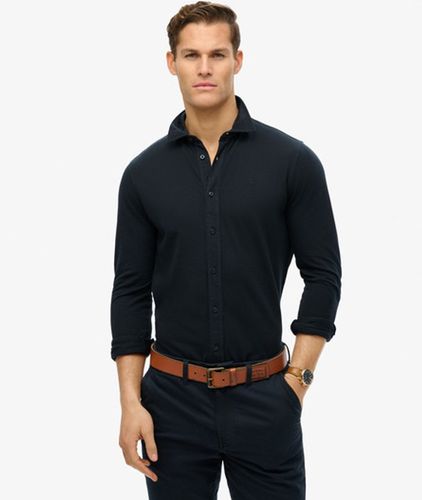 Men's Langärmeliges Vintage Destroy Pikeehemd - Größe: Xxl - Superdry - Modalova