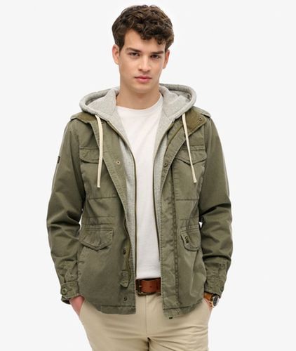 Men's Rookie Feldjacke mit Kapuze - Größe: S - Superdry - Modalova