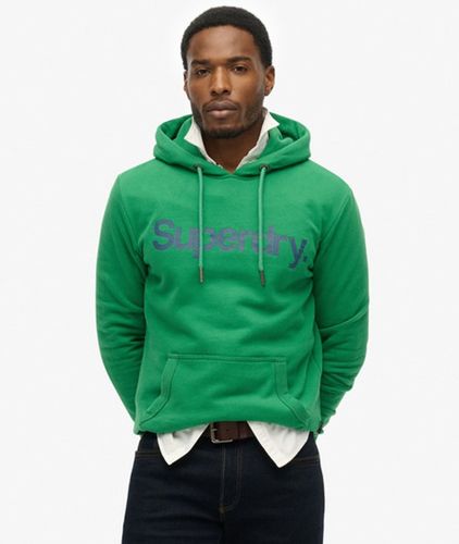 Herren Core Logo Hoodie - Größe: M - Superdry - Modalova