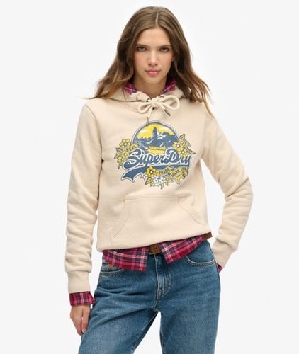Coton Florale Sweat À Capuche, & , Taille: 40 - Superdry - Modalova