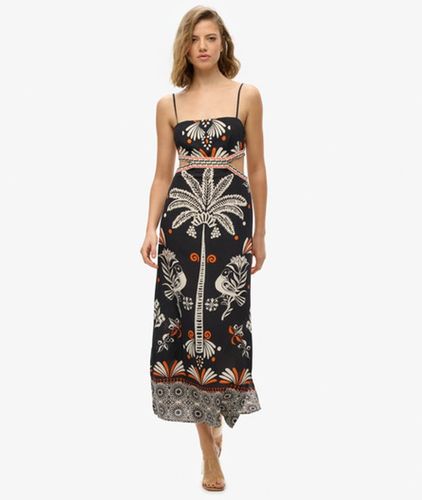 Damen Auffallendes Maxikleid mit Aussparung - Größe: 36 - Superdry - Modalova