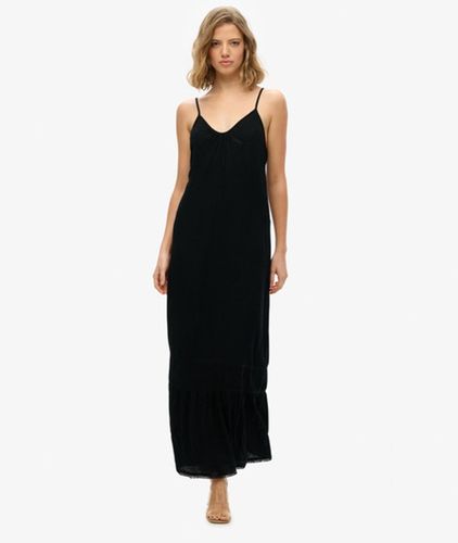 À Volants À Bretelles Robe Longue, , Taille: 44 - Superdry - Modalova