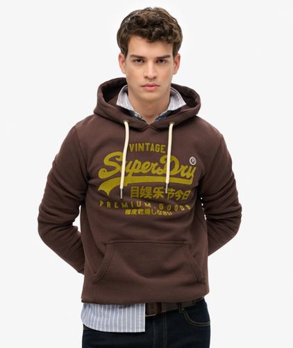 Sweat à Capuche Vintage Logo Coupe Décontractée Taille: S - Superdry - Modalova