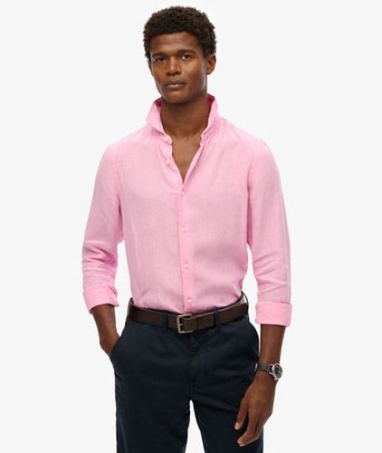 Chemise à Manches Longues en lin Vacation Taille: L - Superdry - Modalova