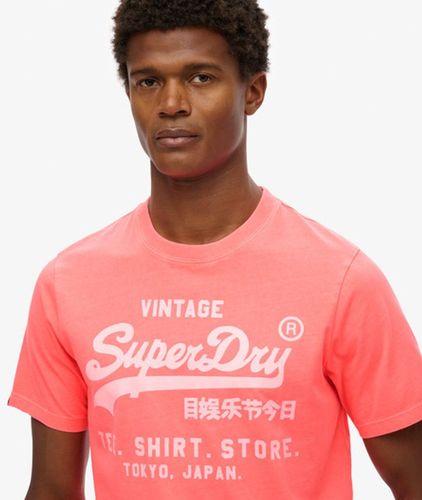 T-shirt Décontracté Vintage Logo Neon Taille: XL - Superdry - Modalova