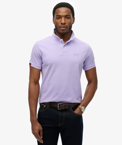 Herren Vintage Destroy Poloshirt - Größe: L - Superdry - Modalova