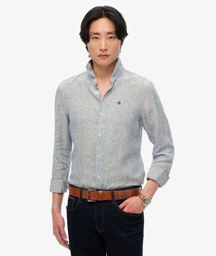 Chemise Vacation en Lin Brodé Coupe Décontractée Taille: XL - Superdry - Modalova