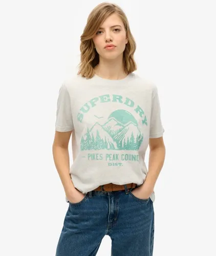 T-shirt Monochrome Décontracté Lo-fi Outdoor Taille: 42 - Superdry - Modalova