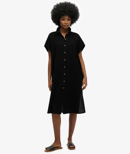 Robe Chemise Mi-longue OverTaille Taille: 40 - Superdry - Modalova