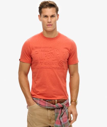T-shirt Décontracté à Logo en Relief Workwear Taille: L - Superdry - Modalova