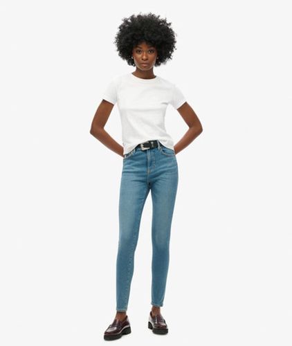 Damen Skinny Jeans aus Bio-baumwolle mit Hohem Bund - Größe: 25/32 - Superdry - Modalova