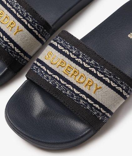 Damen Vegane Gewebte Badesandalen - Größe: 7-8 - Superdry - Modalova