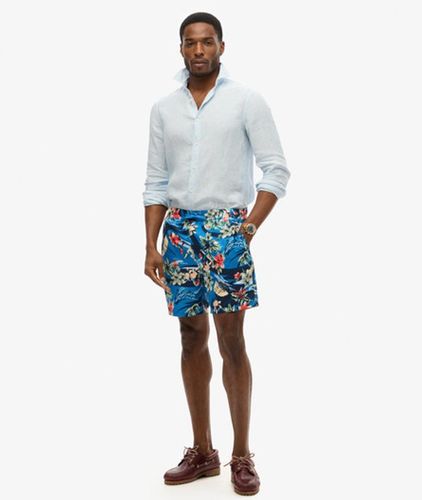 Short de Bain à Imprimé Hawaïen Recyclé Longueur 43 cm Taille: M - Superdry - Modalova
