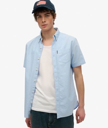 Chemise Oxford à Manches Courtes Taille: S - Superdry - Modalova