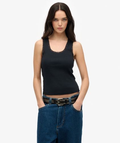Débardeur à Bordure Dentelle Vintage Taille: 42 - Superdry - Modalova