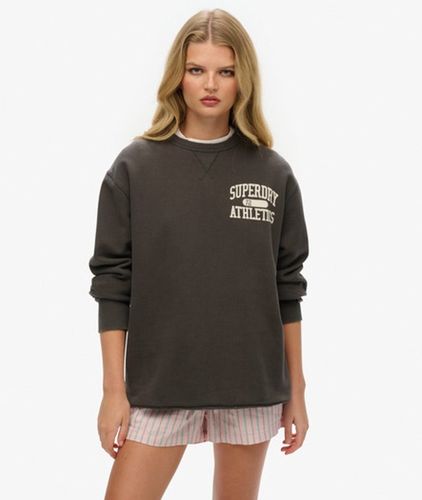 Damen Athletic Essentials Rundhals-sweatshirt in Übergröße - Größe: L - Superdry - Modalova
