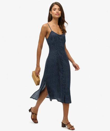 Robe Caraco Mi-longue Boutonnée Imprimée Taille: 44 - Superdry - Modalova