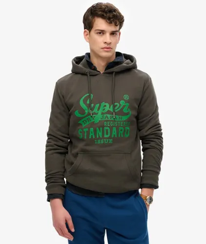 Sweat à Capuche Standard Script Coupe Décontractée Taille: L - Superdry - Modalova