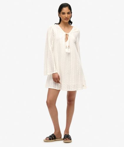 Robe Courte en Dentelle Ibiza Taille: 38 - Superdry - Modalova