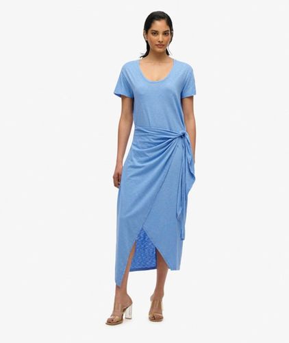 Robe Portefeuille Midi Flammée Taille: 42 - Superdry - Modalova