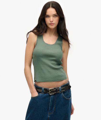 Débardeur à Bordure Dentelle Vintage Taille: 42 - Superdry - Modalova