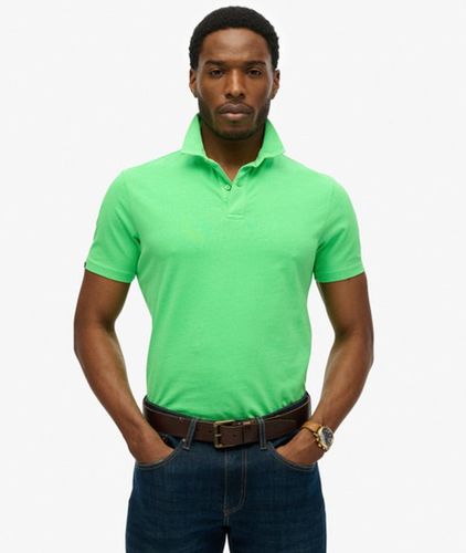 Coton Essential Polo Jersey, , Taille: M - Superdry - Modalova