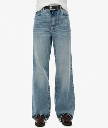Jean Large en Coton bio Taille: 34/30 - Superdry - Modalova