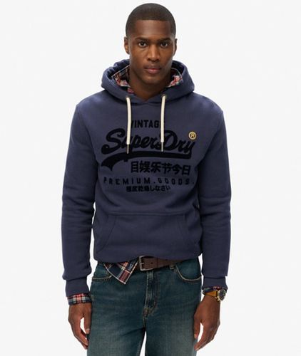 Sweat à Capuche Vintage Logo Coupe Décontractée Taille: L - Superdry - Modalova