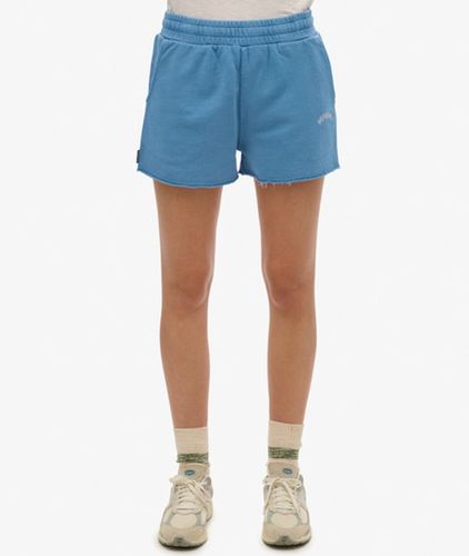 Damen Essential Logo Garment Dye Shorts - Größe: 40 - Superdry - Modalova