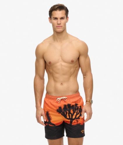 Short de Bain Photographic Recyclé Longueur 43 cm Taille: L - Superdry - Modalova