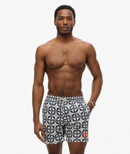 Short de Bain Imprimé Tile Longueur 43 cm Taille: XL - Superdry - Modalova