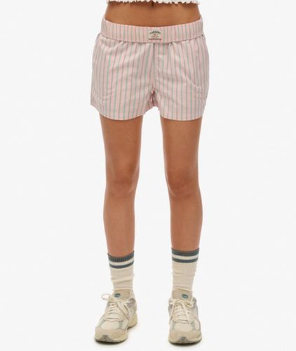 Short Rayé en Coton Bio Coupe Classique Taille: 42 - Superdry - Modalova