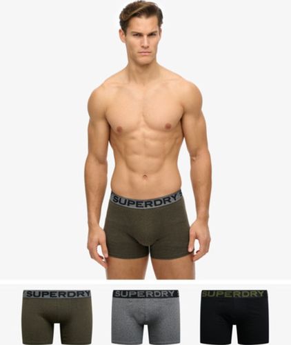 Herren Baumwolle Boxershorts im 3er-Pack, // - Größe: M - Superdry - Modalova