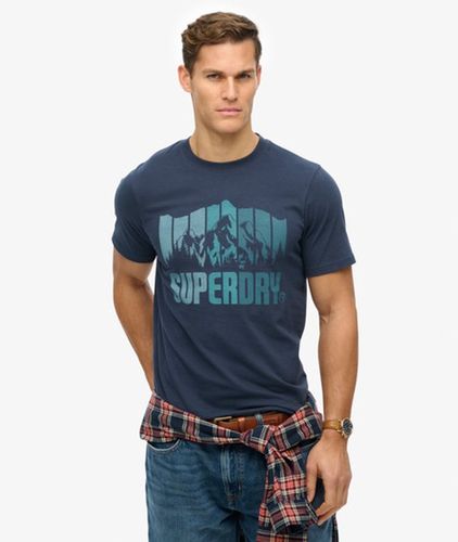 Herren Mountain Rainbow T-shirt - Größe: L - Superdry - Modalova