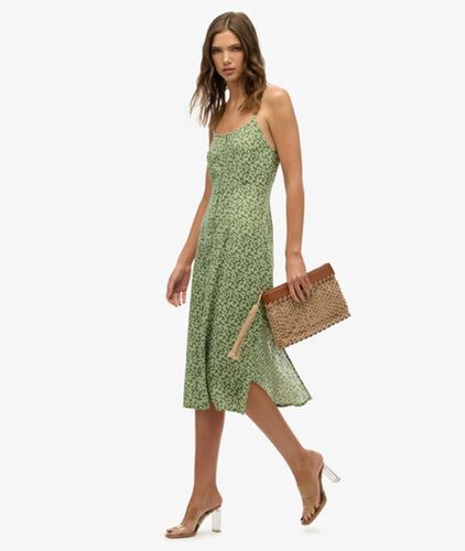 Robe Caraco Mi-longue Boutonnée Imprimée Taille: 36 - Superdry - Modalova