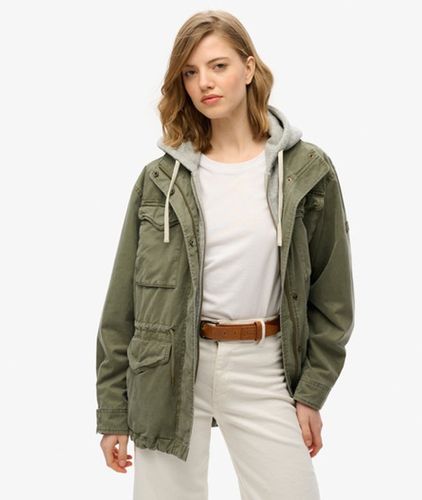 Veste Militaire à Capuche en Jersey Taille: 40 - Superdry - Modalova