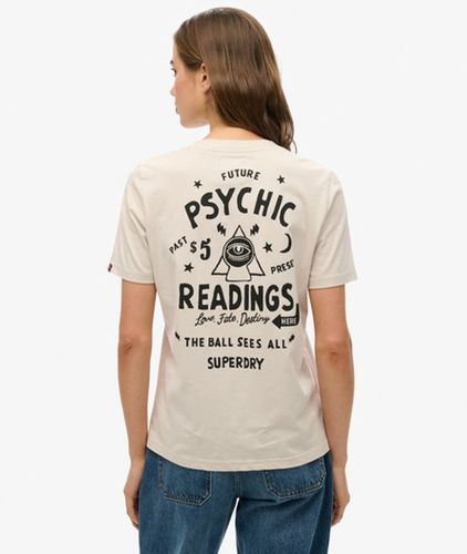 T-shirt Décontracté Psychic Readings Taille: 40 - Superdry - Modalova