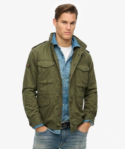 Coton Rookie Veste Field, , Taille: M - Superdry - Modalova