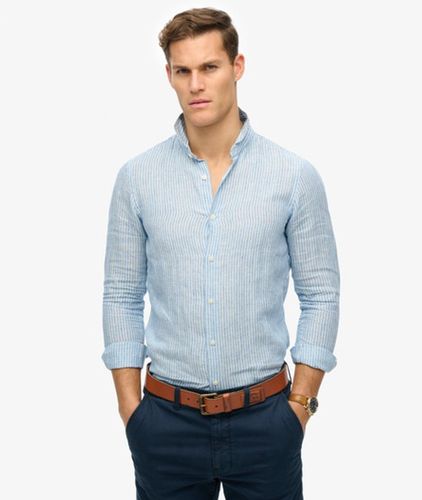 Chemise à Manches Longues en lin Vacation Taille: L - Superdry - Modalova