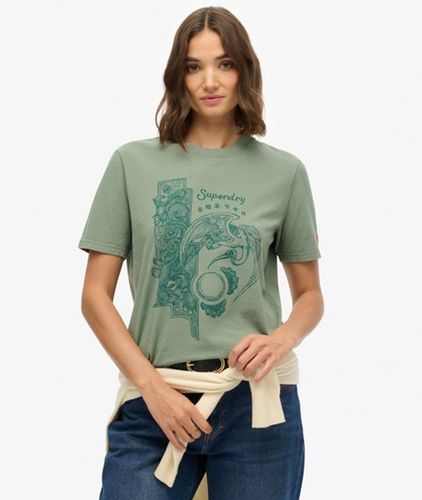 T-shirt Décontracté Tokyo Narrative Taille: 44 - Superdry - Modalova