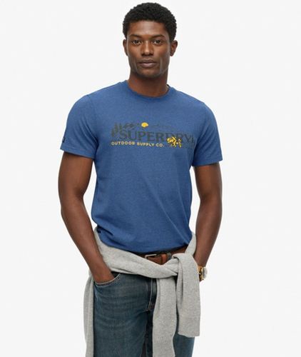T-shirt Décontracté Outdoor Scene Taille: M - Superdry - Modalova