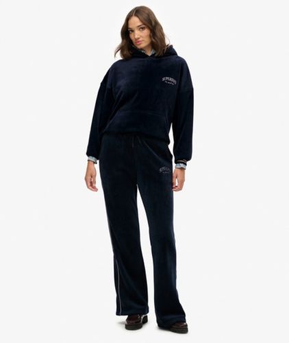 Jogging Droit en Velours Country Club Taille: 38 - Superdry - Modalova
