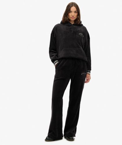 Jogging Droit en Velours Country Club Taille: 36 - Superdry - Modalova