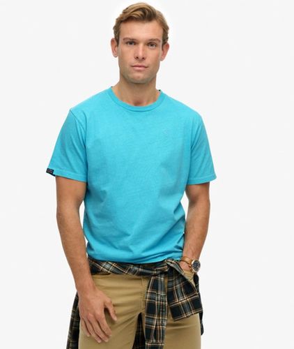 Coton Logo Brodé Essentials Coupe Décontractée T-Shirt, , Taille: M - Superdry - Modalova