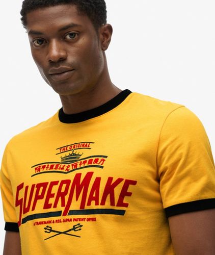 Herren Lässiges Modern Industry T-shirt - Größe: M - Superdry - Modalova