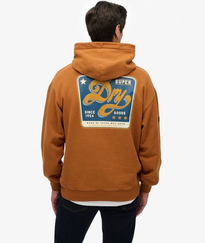 Sweat à Capuche OverTaille Tap Room Taille: Xxl - Superdry - Modalova