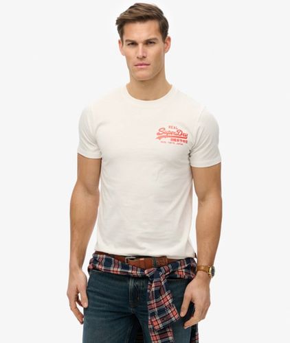 Coton Vintage Logo Tokyo Imprimé T-Shirt Relaxed, , Taille: L - Superdry - Modalova