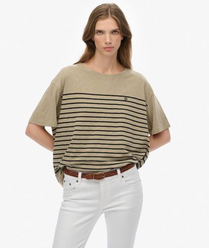 Damen Studios T-shirt mit OverGrößed-passform - Größe: 38 - Superdry - Modalova