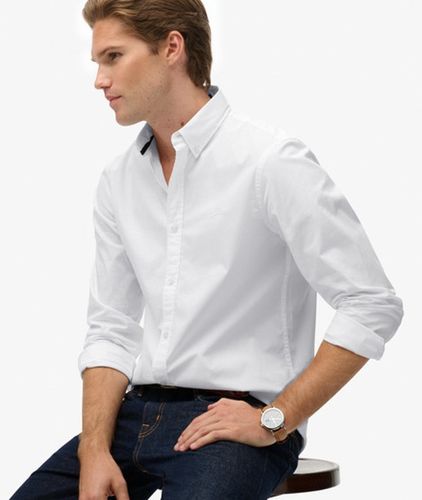 Chemise Légère Ajustée Essentials Taille: S - Superdry - Modalova